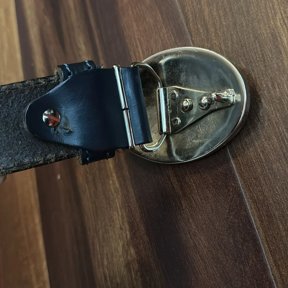 🍁END of YEAR SALE🍁GENUINE Leather Belt Made in Italy size Medium